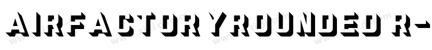 AirFactoryRounded R字体转换 AirFactoryRounded R字体转换
